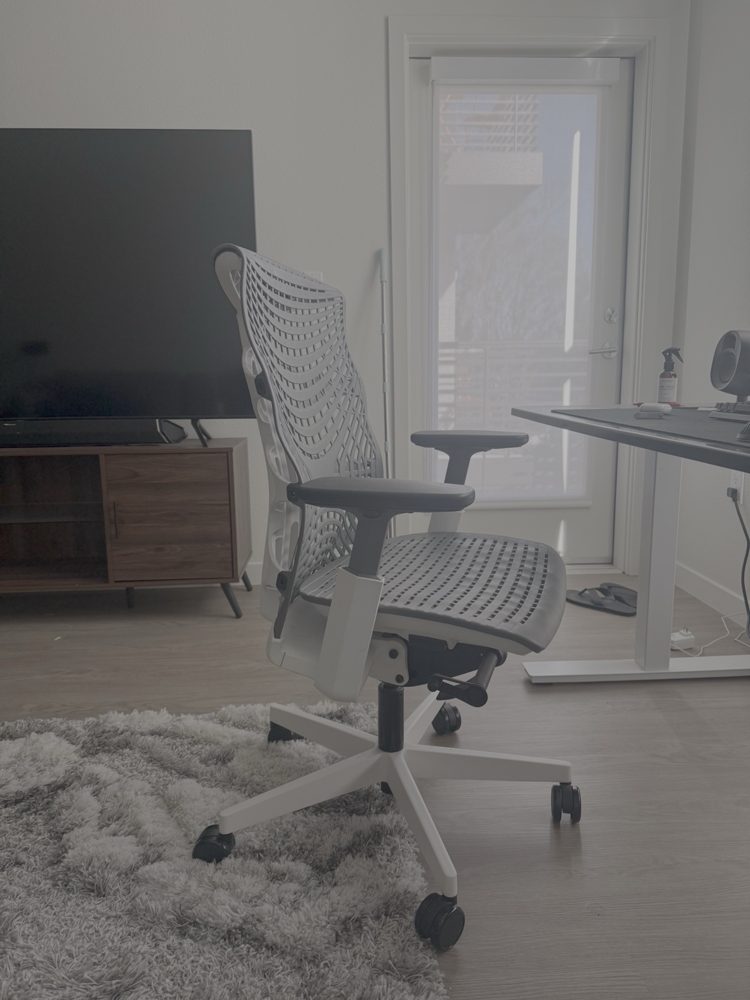 White Ergonomic Office Chair photo 12